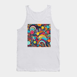 Vibrant Kaleidoscope Dreams Tank Top